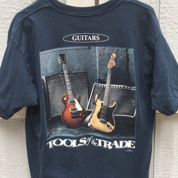 tools of the trade guitar t shirt